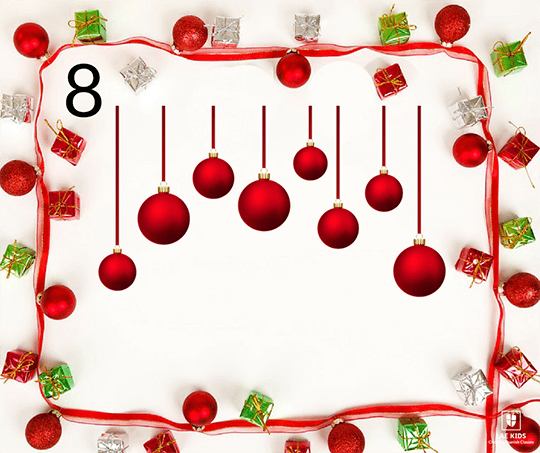 Day 8 Spanish advent calendar for kids