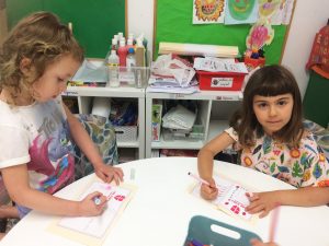 kids learning spanish language during summer